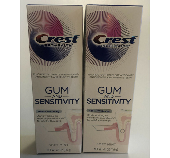 Crest Pro-Health Gum and Sensitivity Sensitive Toothpaste All Day Protection - Зубна паста